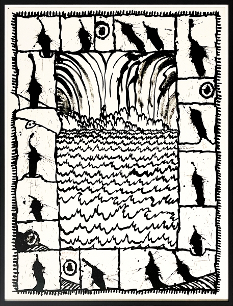 ALECHINSKY Pierre - L'eau � la lucarne